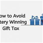 how to avoid gift tax on lottery winnings